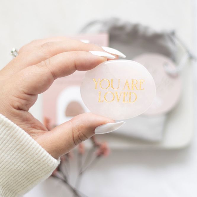 Hovedbilde KRYSTALL – You Are Loved – Rosenkvarts – ...