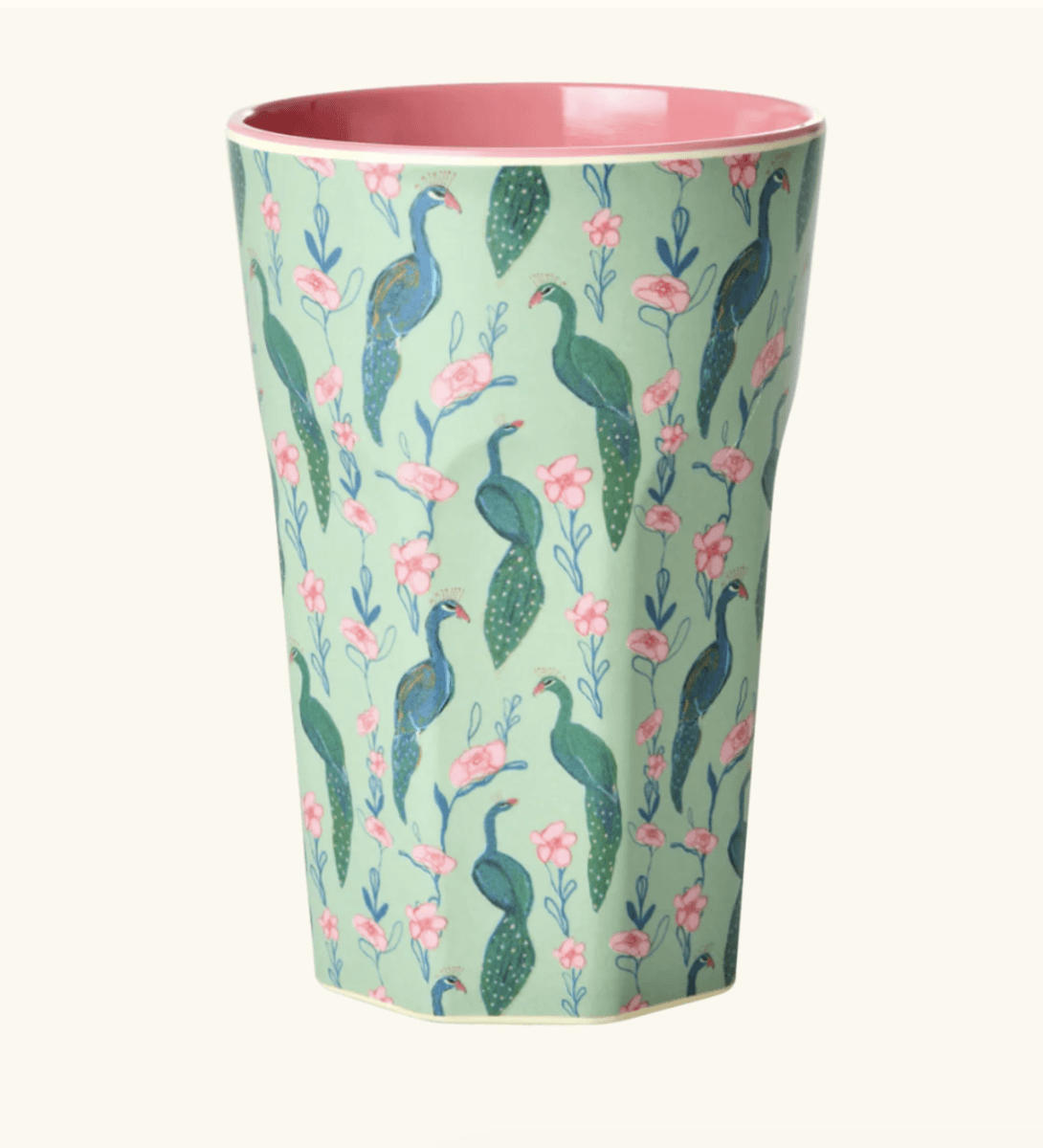 HØY KOPP – Peacock Power print – Rice