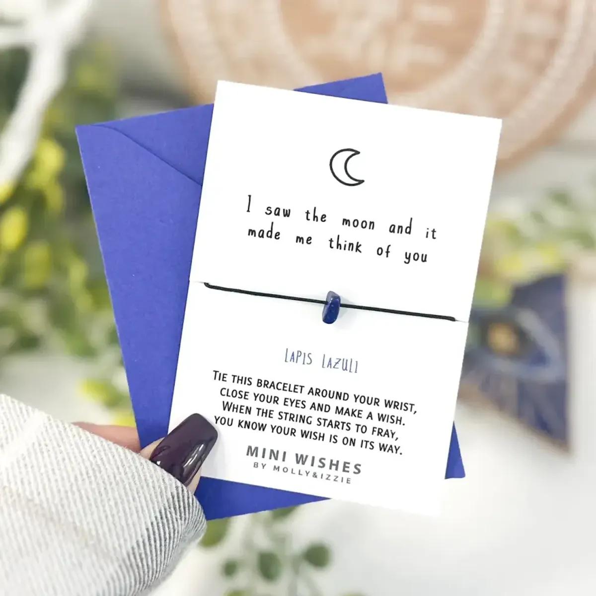 ØNSKEARMBÅND – I Saw the Moon – by Molly & Izzie