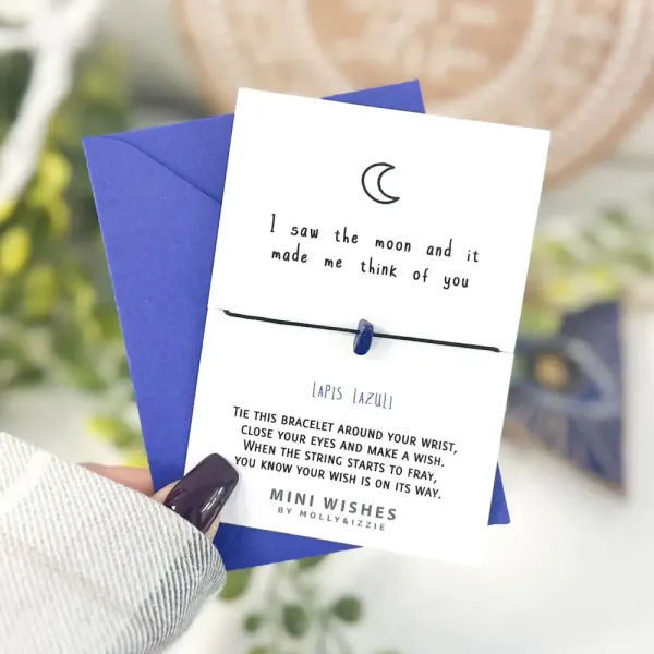 Hovedbilde ØNSKEARMBÅND – I Saw the Moon – by Molly & ...