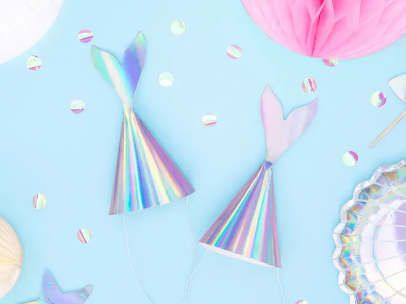 FESTHATTER – Skimrende havfrue – PartyDeco