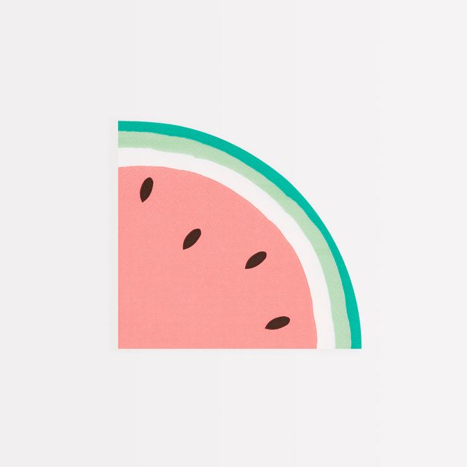 Hovedbilde SERVIETTER – Melon – 16-pk – Meri Meri