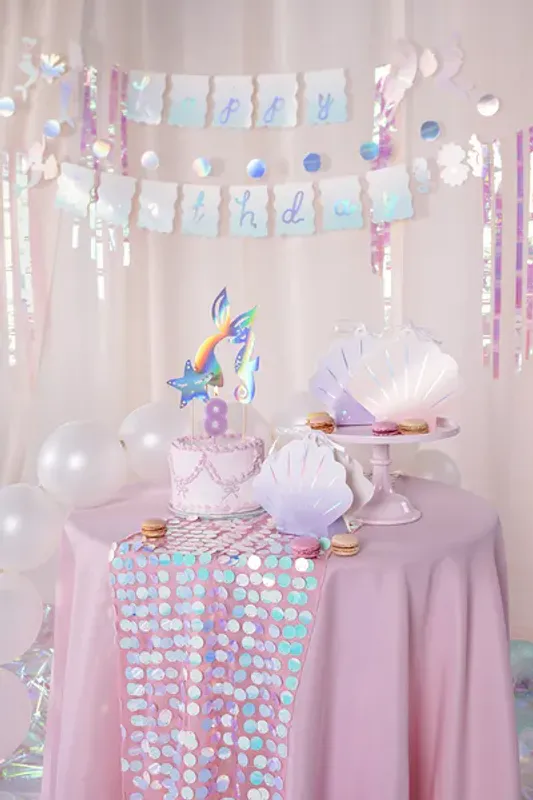 BORDLØPER – Skimrende Paljetter – PartyDeco