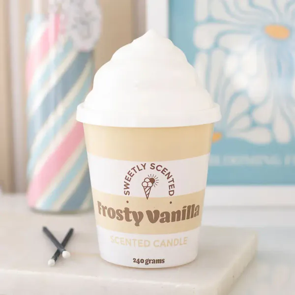 Hovedbilde DUFTLYS – Frosty Vanilla iskrem – Something ...