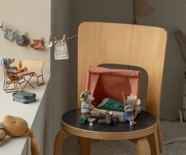 Hovedbilde STORESØSTER-MUS – Ut på tur med sovepose – ...