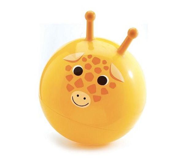 Hovedbilde HOPPEBALL – Gul sjiraff – 45 cm – Djeco