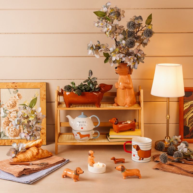 BLOMSTERPOTTE – Dachshund – Sass & Belle