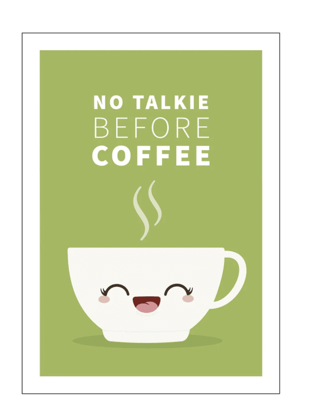 PLAKAT - Coffee - A3 - Stay Cute