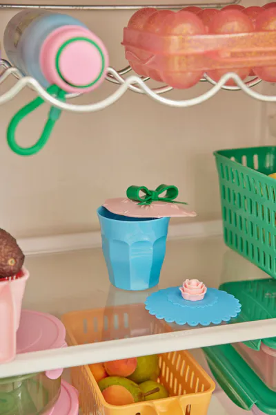 Hovedbilde SILIKONLOKK – Blomst og Sløyfe – Rice