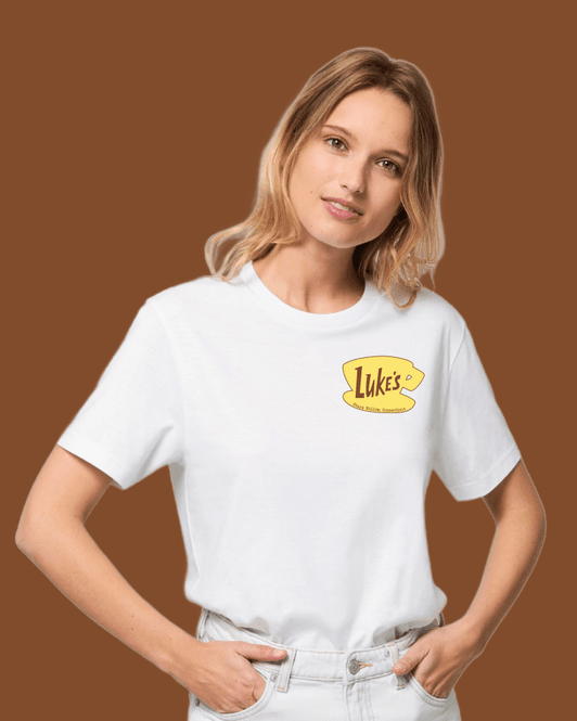 Hovedbilde T-SKJORTE – Luke’s Diner – Festligetrykk