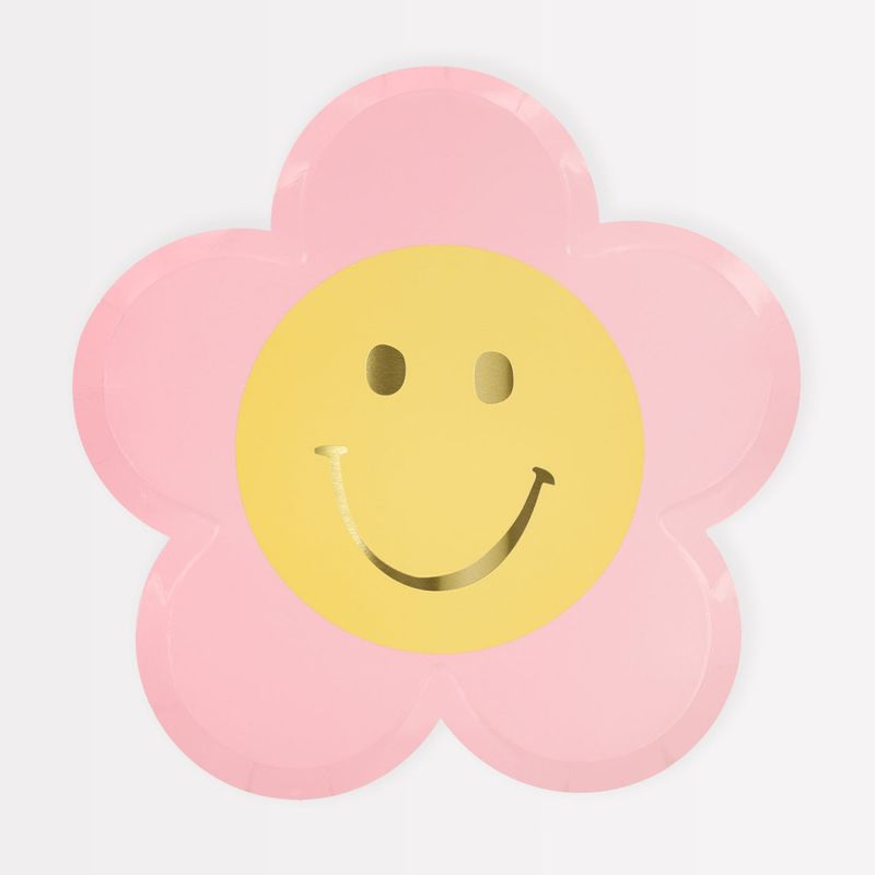 PAPPASJETTER – Blomst med smil – 8-pk – Meri Meri