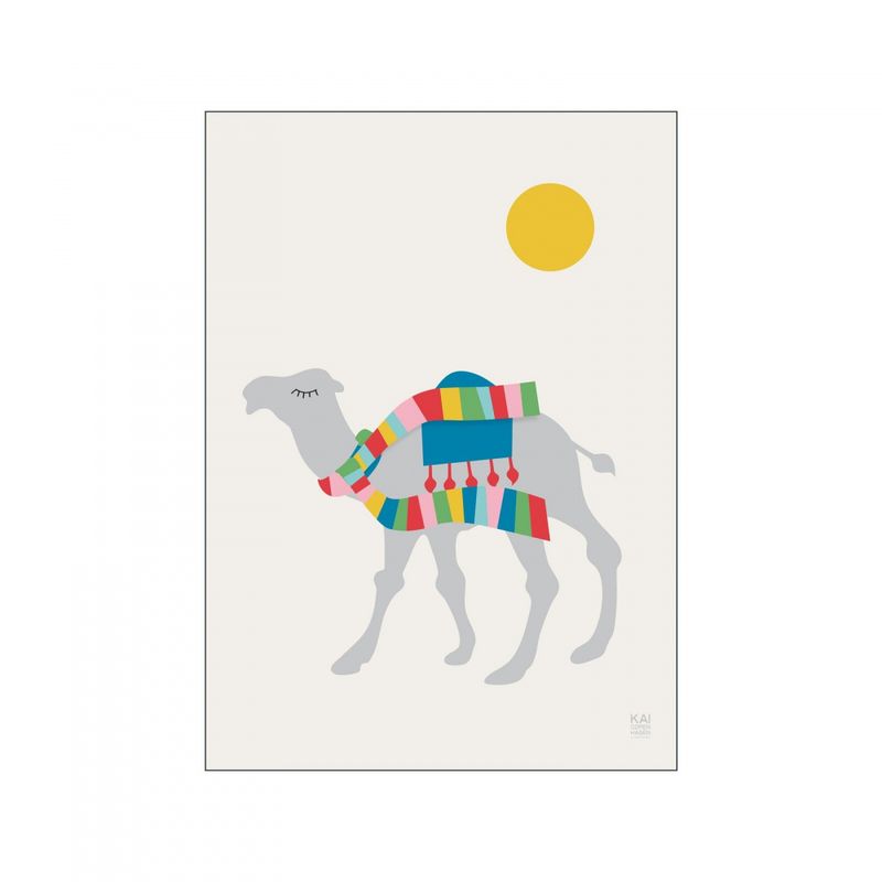 PLAKAT - Dromedary - 30 x 40 cm.