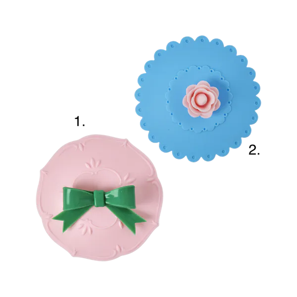 Hovedbilde SILIKONLOKK – Blomst og Sløyfe – Rice