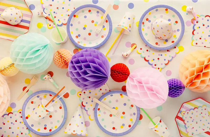 SERVIETTER - Konfetti - 20 pk - PartyDeco