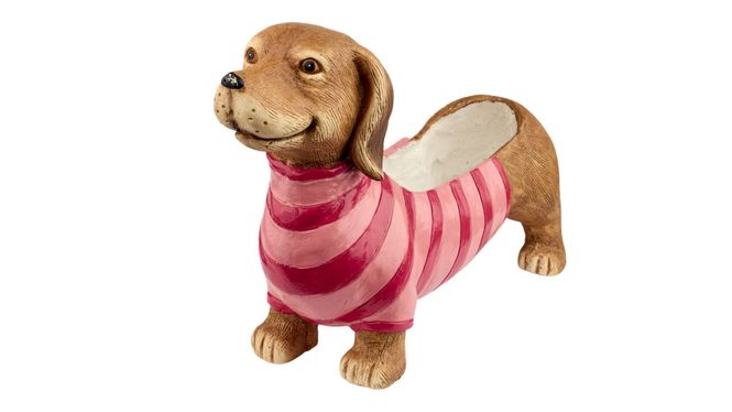 Hovedbilde STOR BLOMSTERPOTTE – Hund med genser – 2Have 