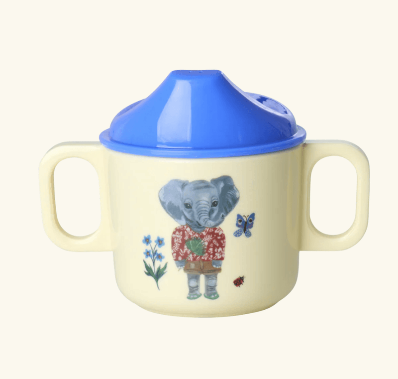 BABYKOPP – Elefant med blått lokk – Nathalie Lété x Rice