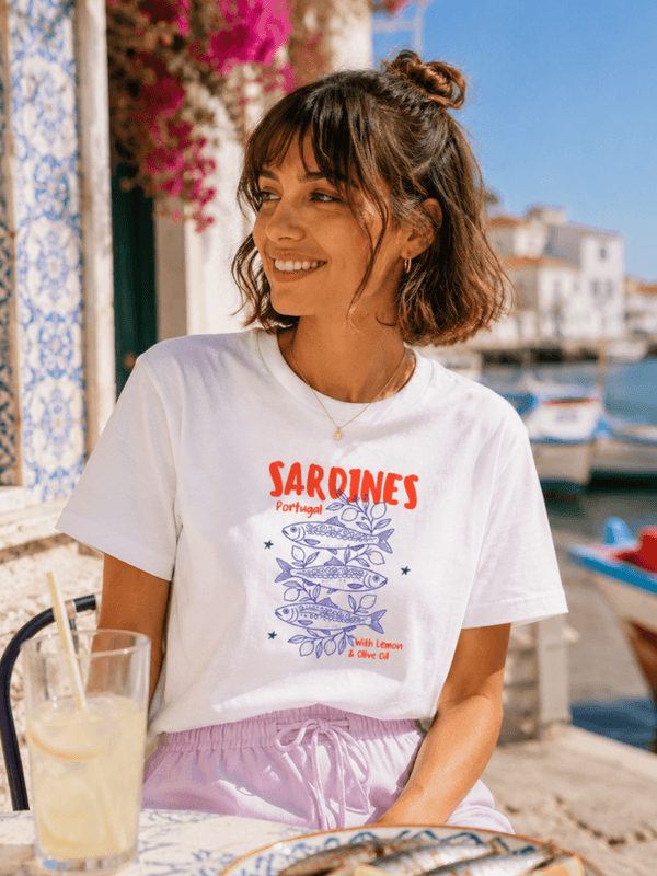 T-SKJORTE – Sardines Portugal – Festligtrykk