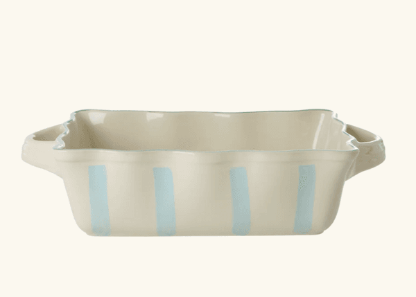 Hovedbilde  MEDIUM ILDFAST FORM – Lyseblå striper – Rice