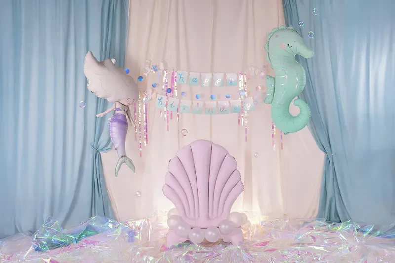 GIRLANDER – Happy Birthday – Havfrue – PartyDeco