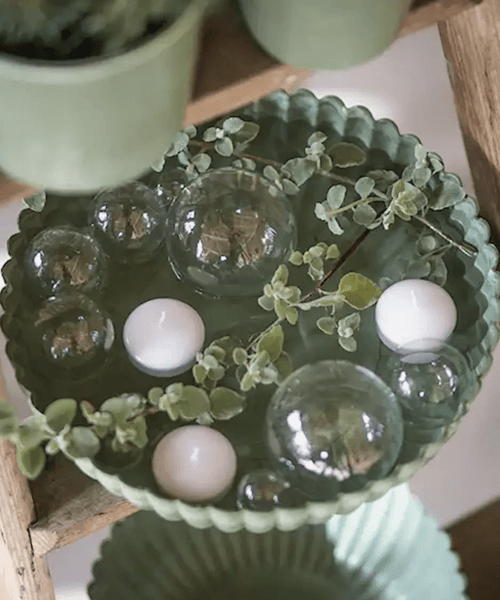 Hovedbilde FLYTENDE GLASSKULE – Stor til dekor i vann – ...