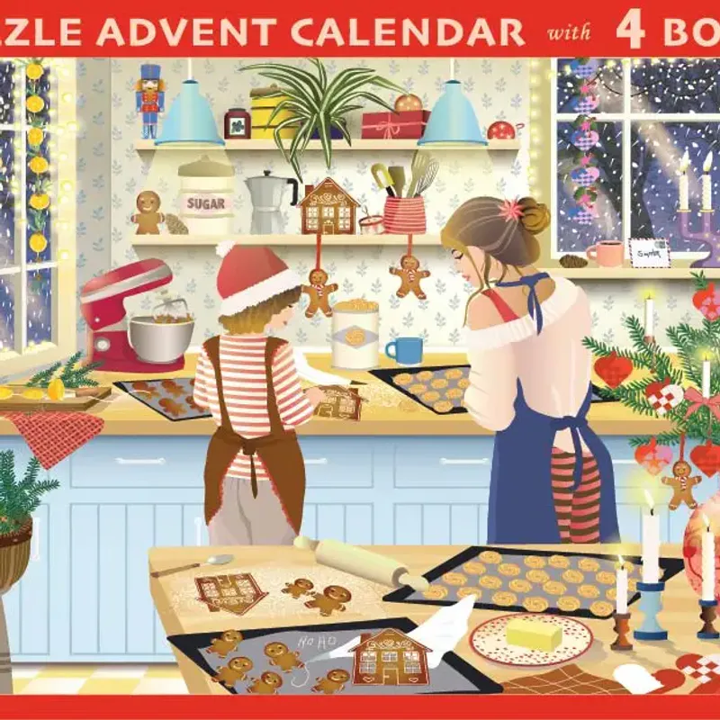 ADVENTSKALENDER – Puslespill – Sweet Christmas – Vissevasse