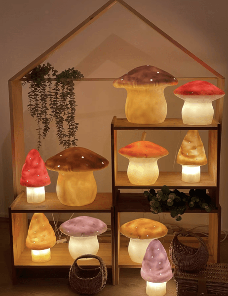 Hovedbilde LAMPE – Sopp medium lavendel – Egmont Toys