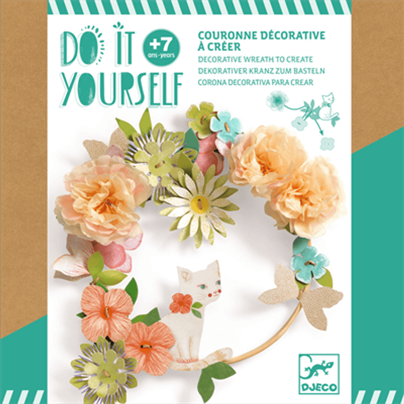 HOBBYSETT – Lag en blomsterkrans – Djeco