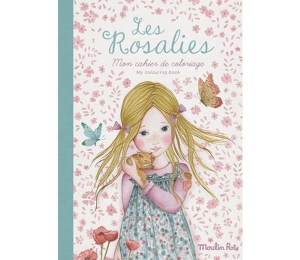 Hovedbilde FARGELEGGINGSBOK – Jenter  – Moulin Roty