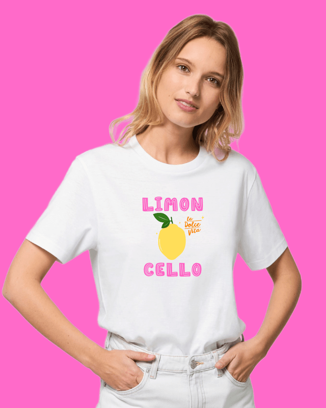 T-SKJORTE – Limoncello – Festligetrykk