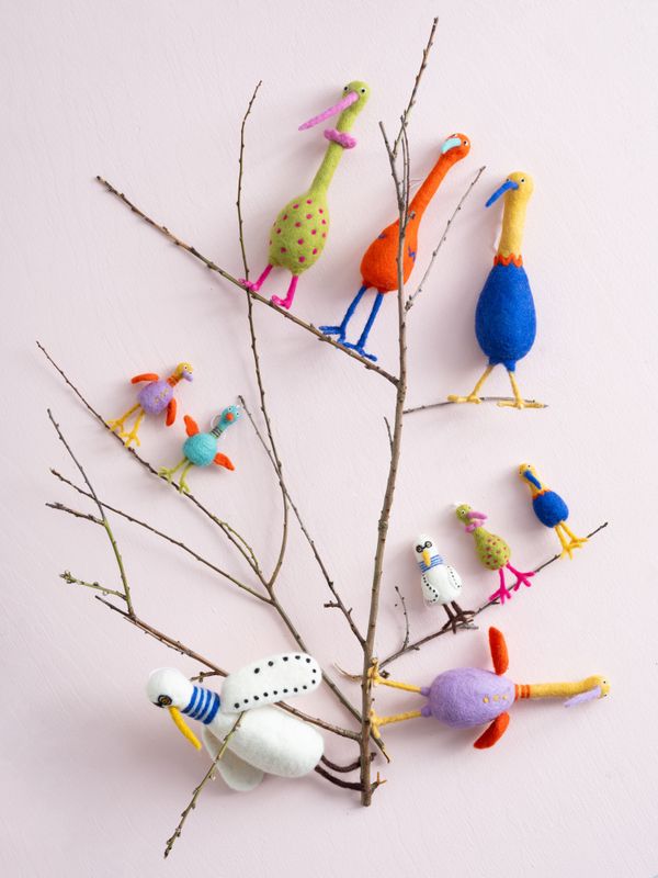 OPPHENG – Liten Funky Bird – Lime – Aveva Design